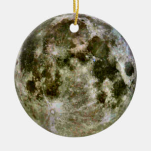 Ornement En Céramique Pleine lune
