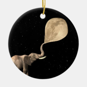 Ornement En Céramique Pleine lune
