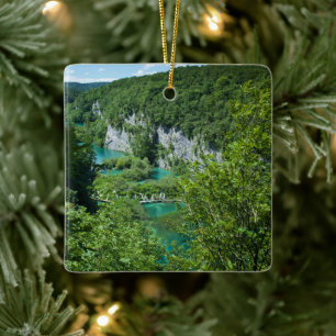 Ornement En Céramique Plitvice Lacs Croatie Photographie du paysage