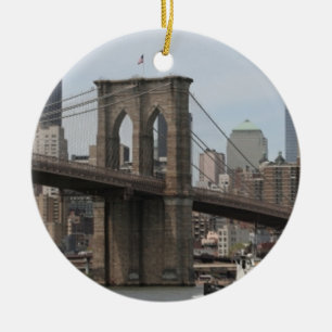Ornement En Céramique Pont Brooklyn