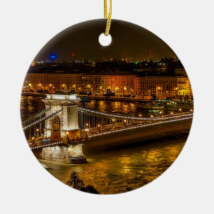 Ornement En Céramique Pont de chaîne Szechenyi