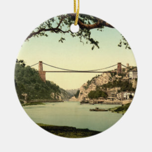 Ornement En Céramique Pont suspendu I, Bristol, Angleterre de Clifton