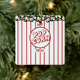Ornement En Céramique Popcorn frais