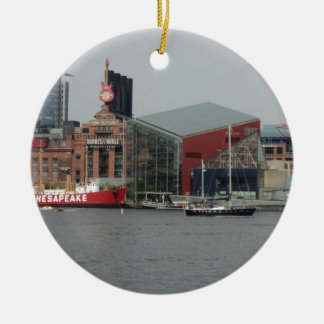 Ornement En Céramique Port à Baltimore