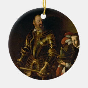 Ornement En Céramique Portrait d'Alof de Wignacourt, maître grand de Th