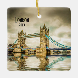 Ornement En Céramique Posséder le souvenir de voyage de Londres