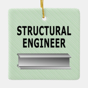 Ornement En Céramique Poutre de l'ingénieur structurel
