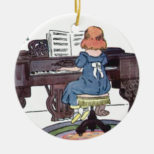 Ornement En Céramique Pratique du piano