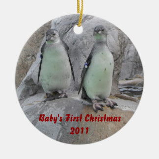 Ornement En Céramique Premier Noël du bébé