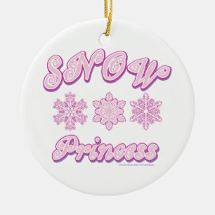 Ornement En Céramique Princesse des neiges