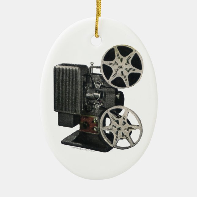 Ornement En Céramique Projecteur de film 1947 (Devant)