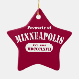 Ornement En Céramique Propriété de Minneapolis