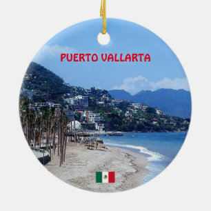 Ornement En Céramique Puerto Vallarta Christmas Ornament