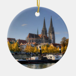 Ornement En Céramique Ratisbonne, Allemagne