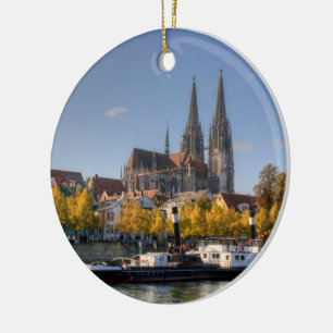 Ornement En Céramique Ratisbonne, Allemagne