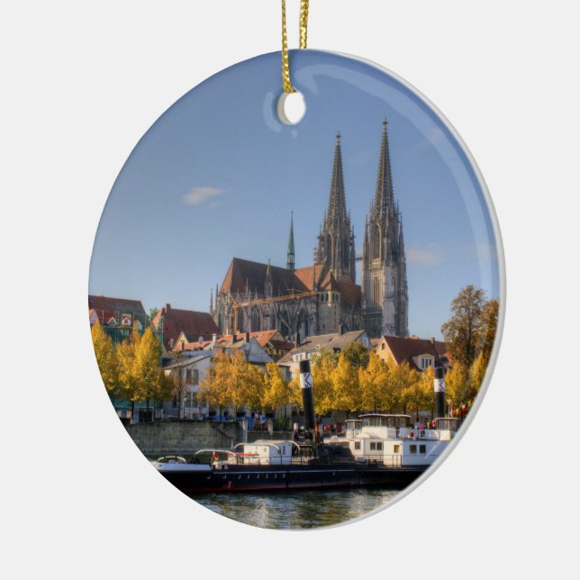 Ornement En Céramique Ratisbonne, Allemagne (Gauche)