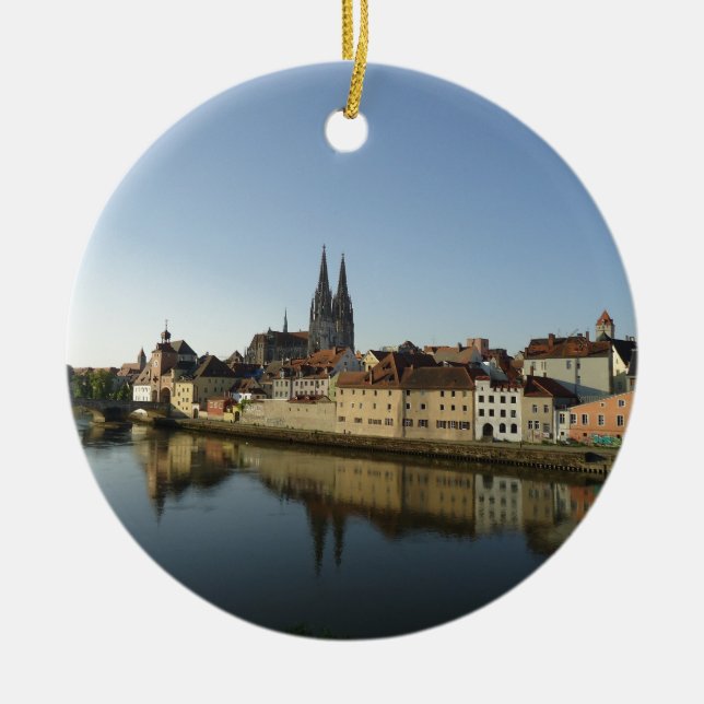 Ornement En Céramique Ratisbonne, Allemagne (Devant)