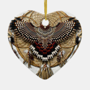 Ornement En Céramique Receveur rêveur de hibou