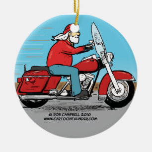 Ornement En Céramique RedRoadGlide