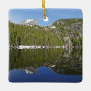 Ornement En Céramique Réflexion de Bear Lake I