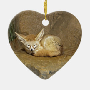 Ornement En Céramique renard de fennec