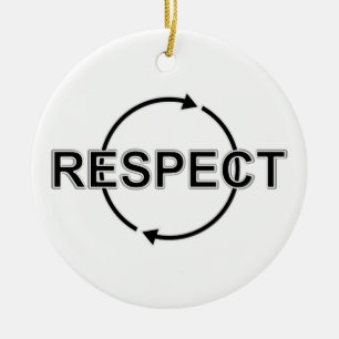 Ornement En Céramique Respect