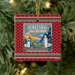 Ornement En Céramique Réunion de famille Tengesdal 2026