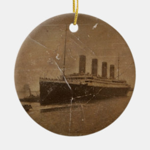 Ornement En Céramique RMS Titanic Southampton