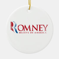 Romney - croyez à l'Amérique (rouge)