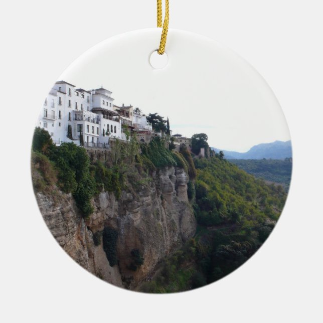 Ornement En Céramique Ronda, Espagne (Devant)