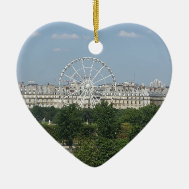 Ornement En Céramique Roue de Ferris (Devant)