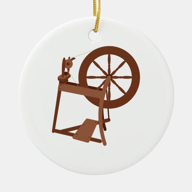 Ornement En Céramique Roue tournante (Devant)