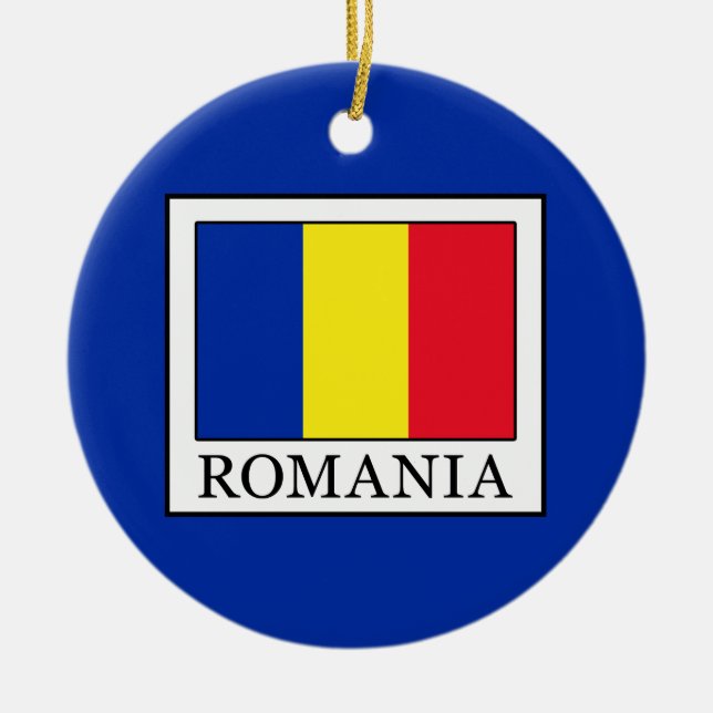 Ornement En Céramique Roumanie (Devant)