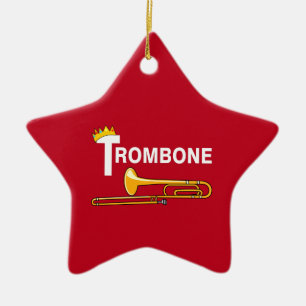 Ornement En Céramique Royal Trombone