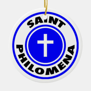 Ornement En Céramique Saint Philomena