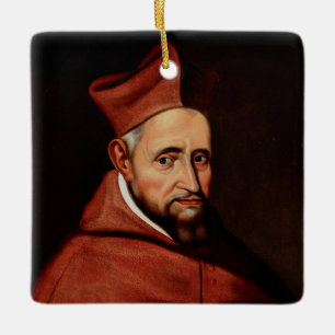 Ornement En Céramique Saint Robert Bellarmin Patron des canonistes