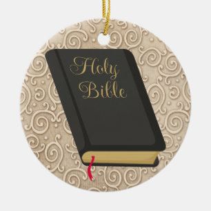 Ornement En Céramique Sainte Bible - SRF