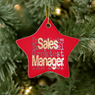 Ornement En Céramique Sales Manager Extraordinaire