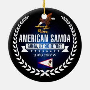 Ornement En Céramique Samoa américaines