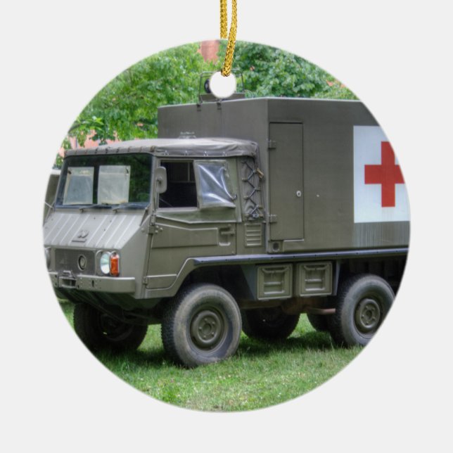 Ornement En Céramique SAN Pinzgauer 712 (Devant)