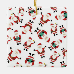 Ornement En Céramique Santa Claus
