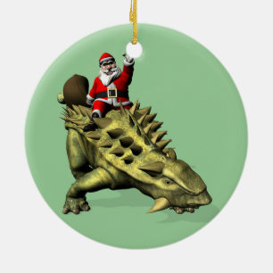 Ornement En Céramique Santa Claus Sur Talarurus