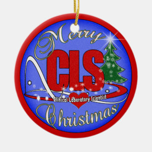 ORNEMENT EN CÉRAMIQUE SCIENTIFIQUE CLINIQUE D'ORNEMENT DU JOYEUX NOËL