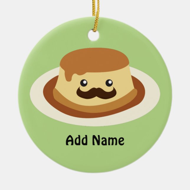 Ornement En Céramique Señor Flan (Devant)