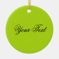 SEULEMENT COULEUR / vert clair + votre texte
