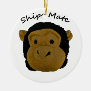 Ornement En Céramique Ships Mate