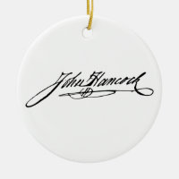Signature de père fondateur John Hancock