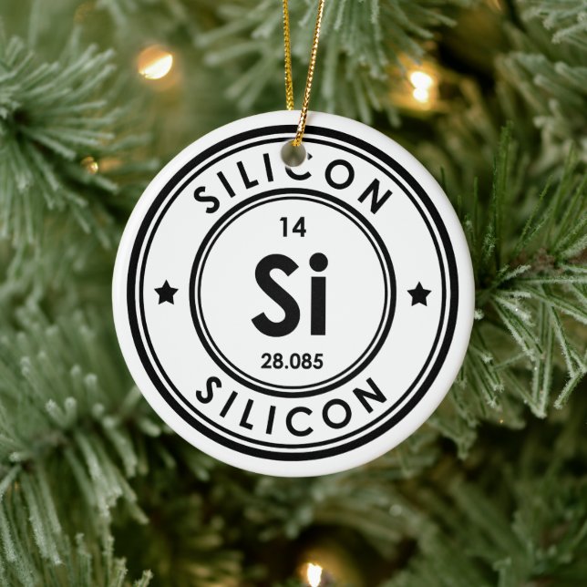 Ornement en céramique Silicon Element (Arbre)