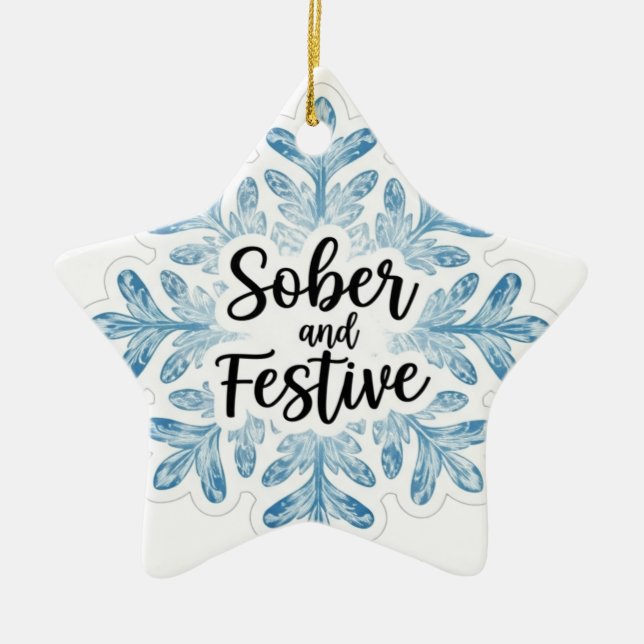 Ornement En Céramique Sobriété (Devant)