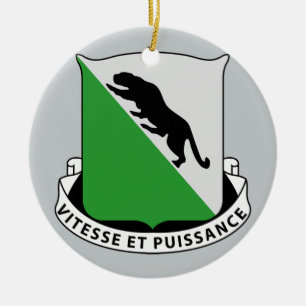 Ornement En Céramique soixante-neuvième Régiment blindé